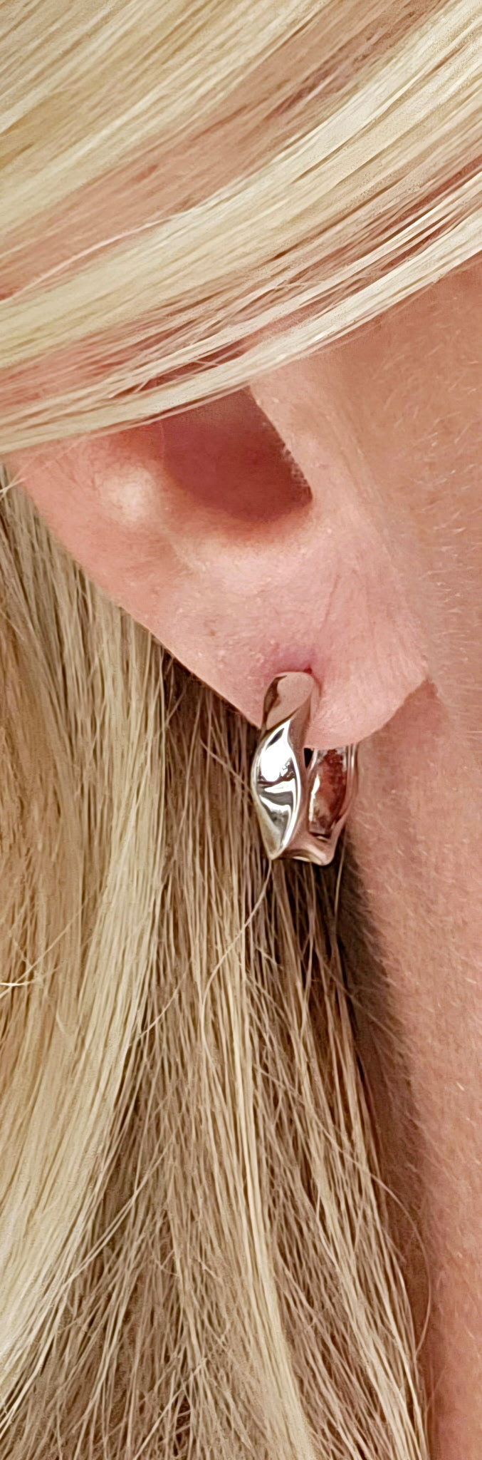 Dani's Silver Huggies