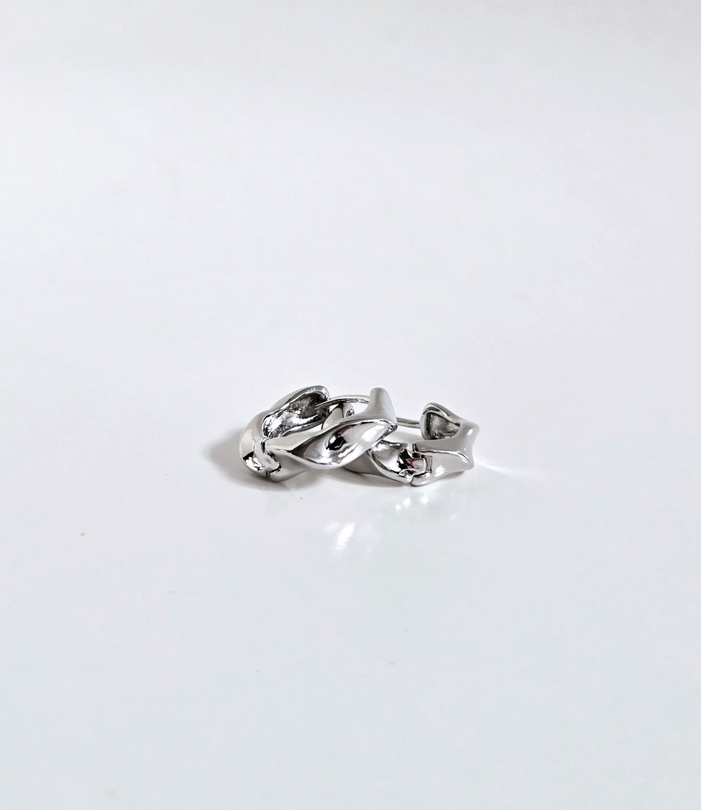 Dani's Silver Huggies