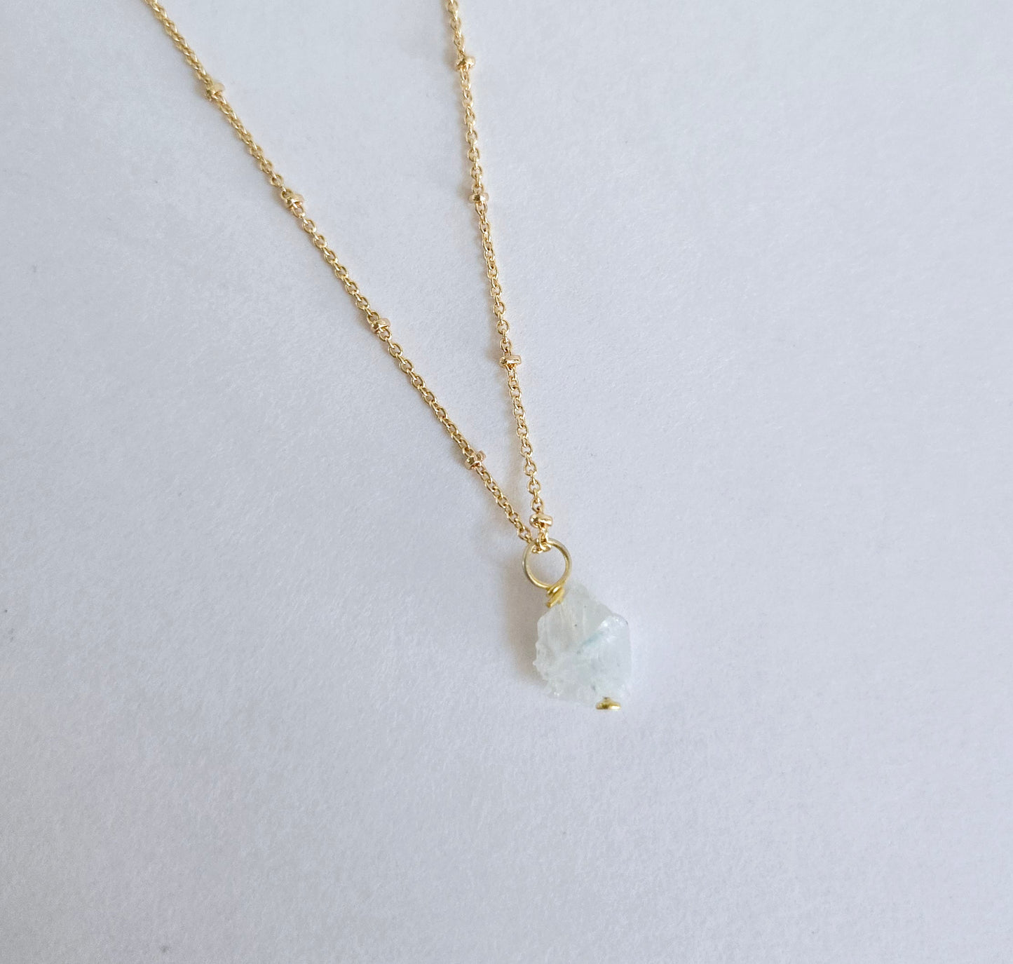 Moonstone necklace