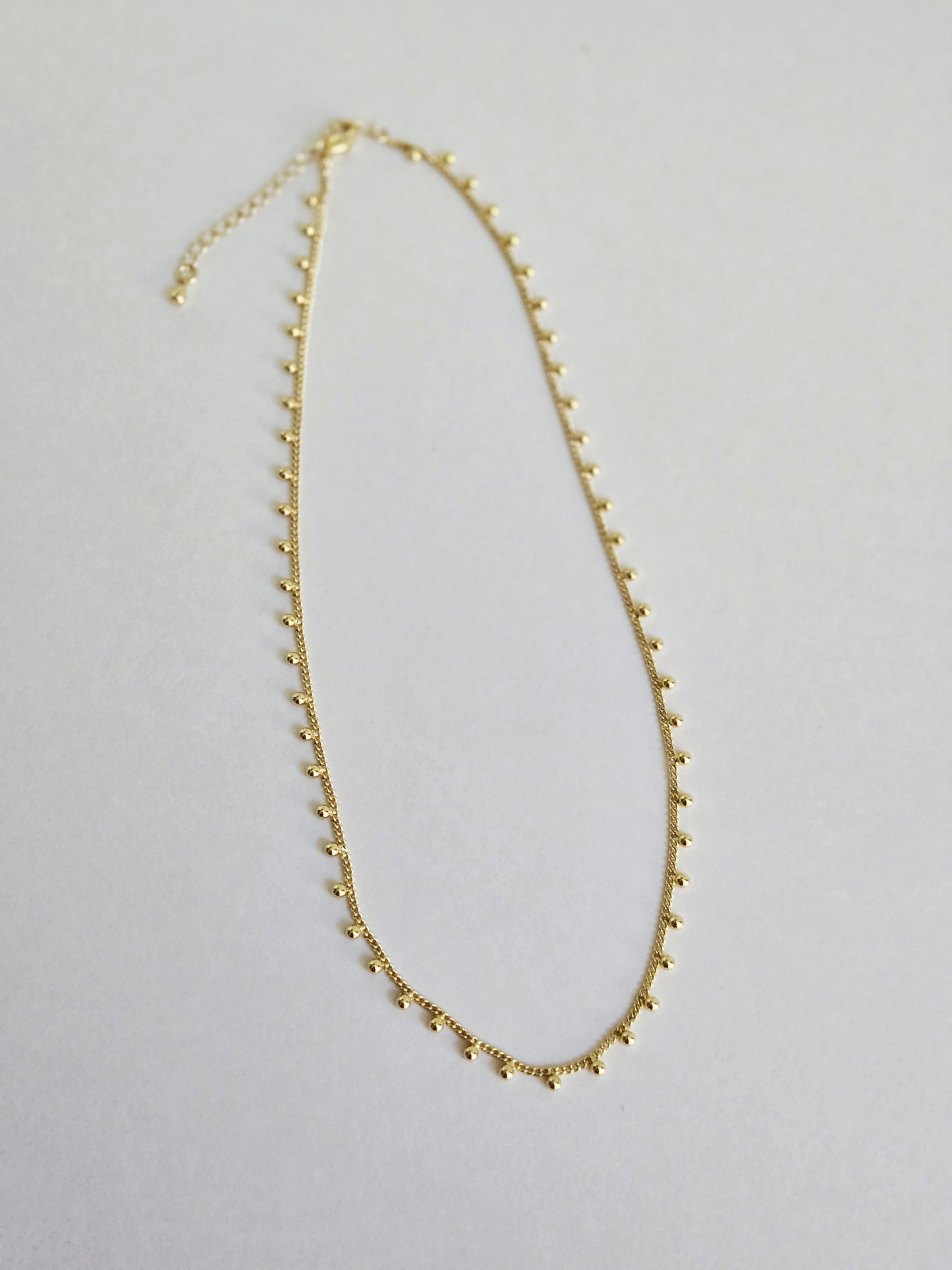 Beaded Cuban choker