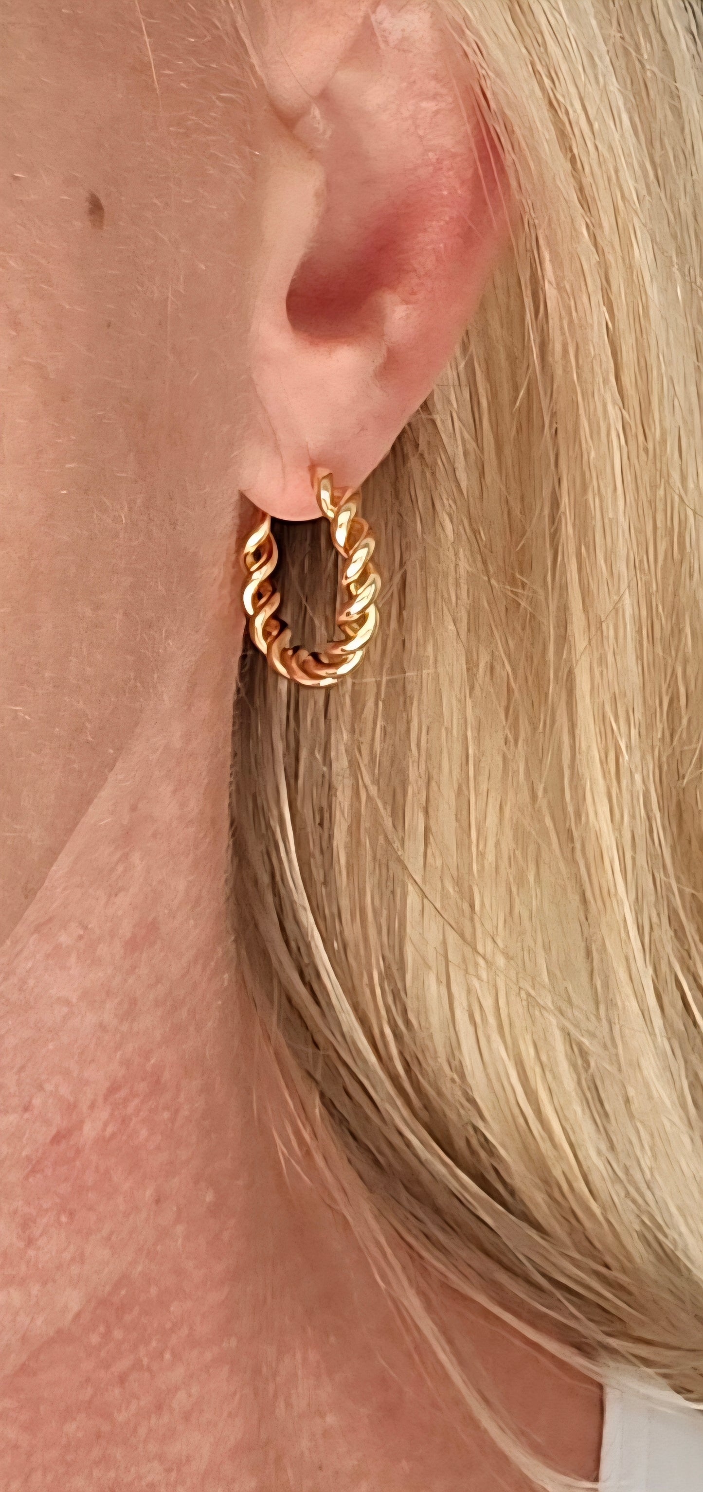 Favorite twisted hoops