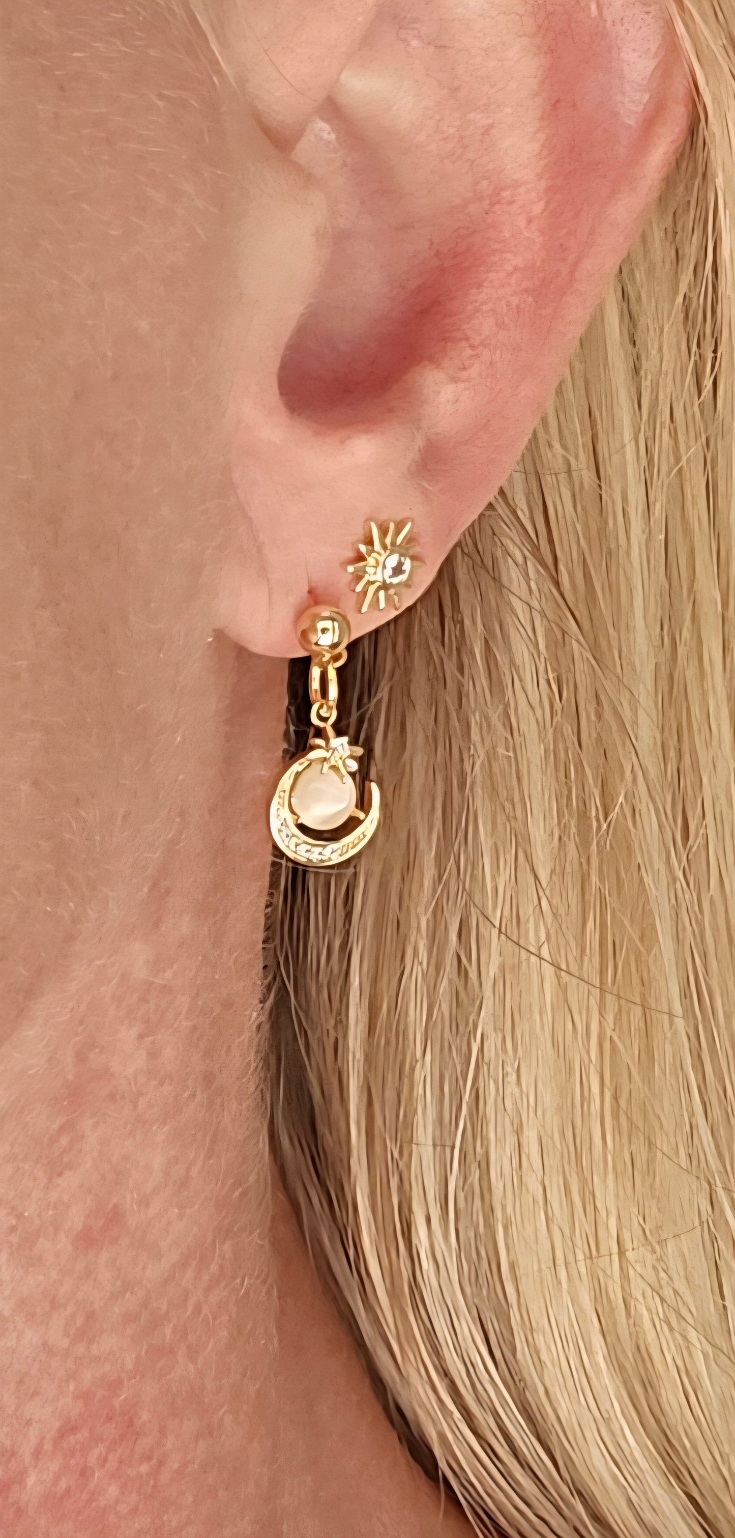 Sunburst stud