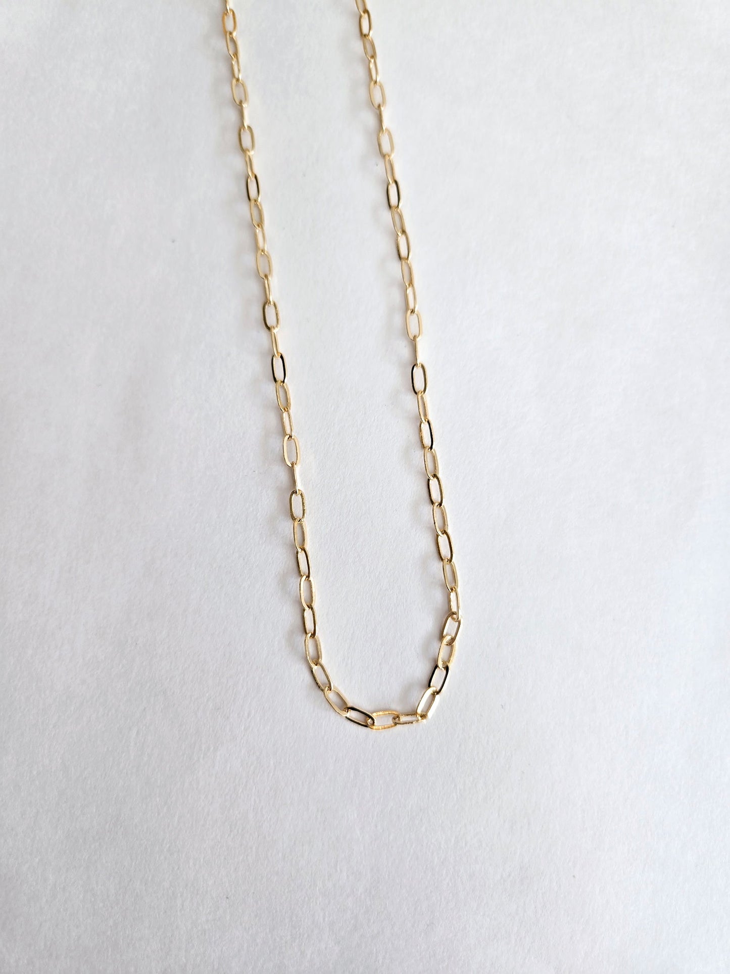 Dainty Paperclip Chain