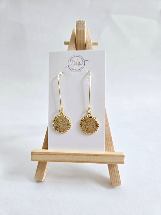 North Star Coin Earrings