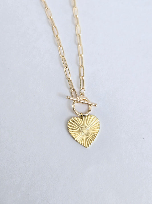 Radiate Love Toggle Necklace