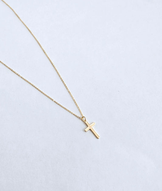 Simple Cross Necklace