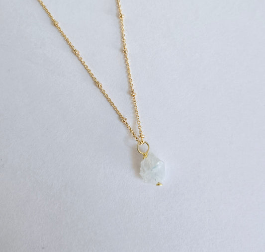 Moonstone necklace