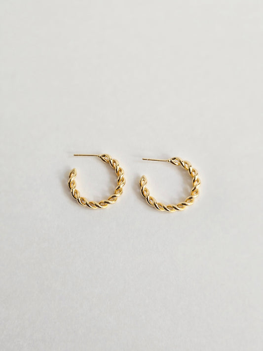 Favorite twisted hoops