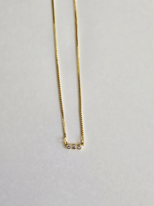 Cz Trio Pendant