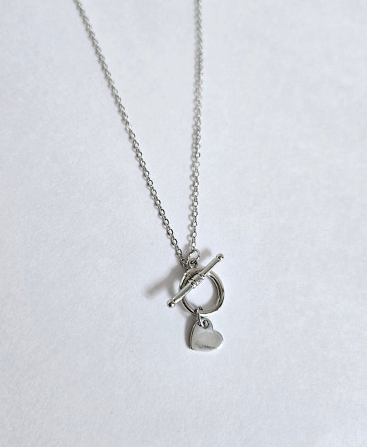 Tiffany's silver heart
